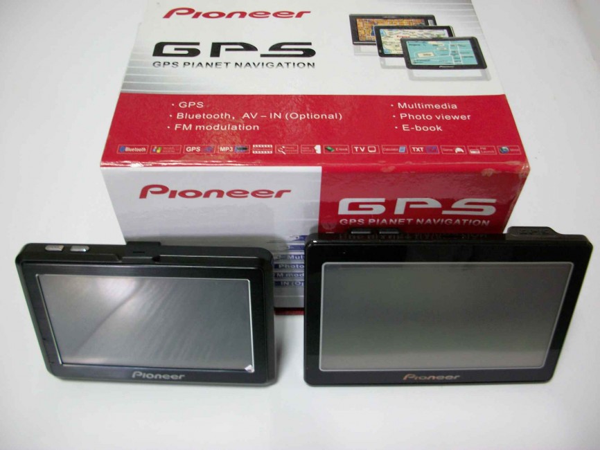 GPS навигатор Pioneer 4.3 и 5.0