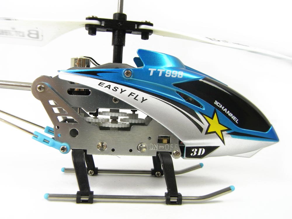 Микровертолёт &amp;quot;Drone Turbo 3D&amp;quot; с гироскопом на инфракрасном управлении.