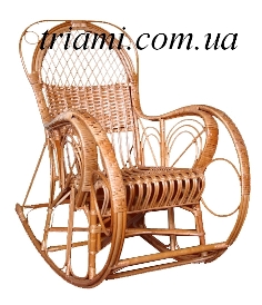 Плетеное кресло-качалка
